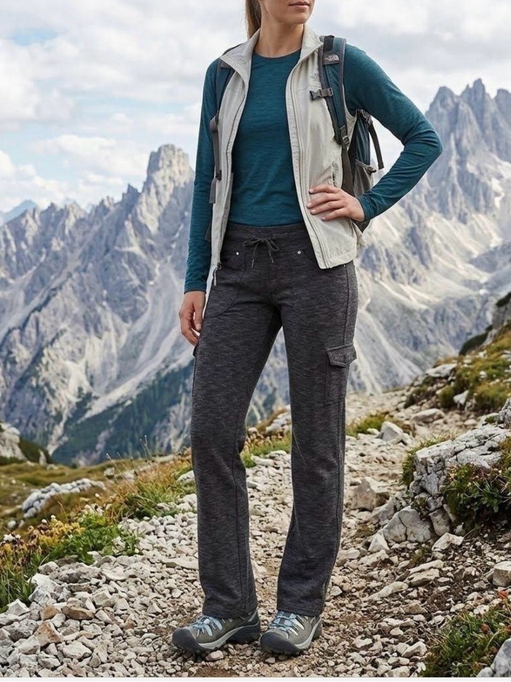 Kuhl Mova Women's Pants Heather Gray Size 8